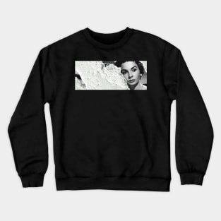 Vintage Woman Photography Art | Abstract Future Crewneck Sweatshirt